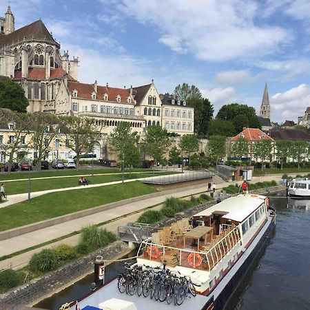 Bel Appart Au Centre-Ville Proche Gare Avec Wifi. Auxerre Extérieur photo