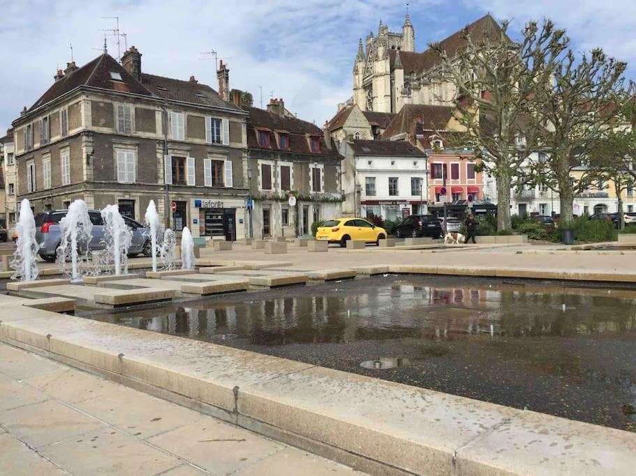 Bel Appart Au Centre-Ville Proche Gare Avec Wifi. Auxerre Extérieur photo